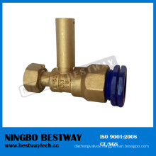 Hot Sale Brass Water Meter Ball Valve Price (BW-L33)